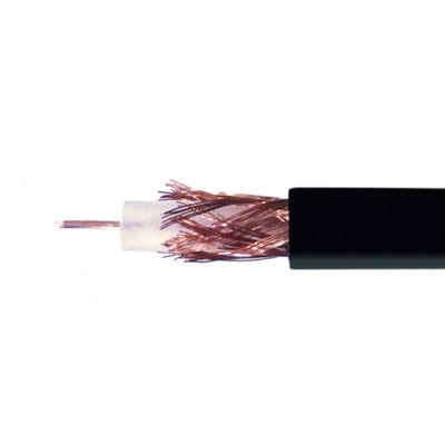 RG59C/U Solid Copper Conductor Black Coax - 100m-0
