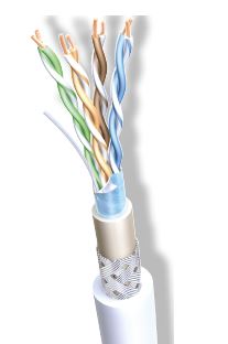 107-0162-1 Industrial Ethernet Cat5e 4 Pair OPT Cable White - 50m drum