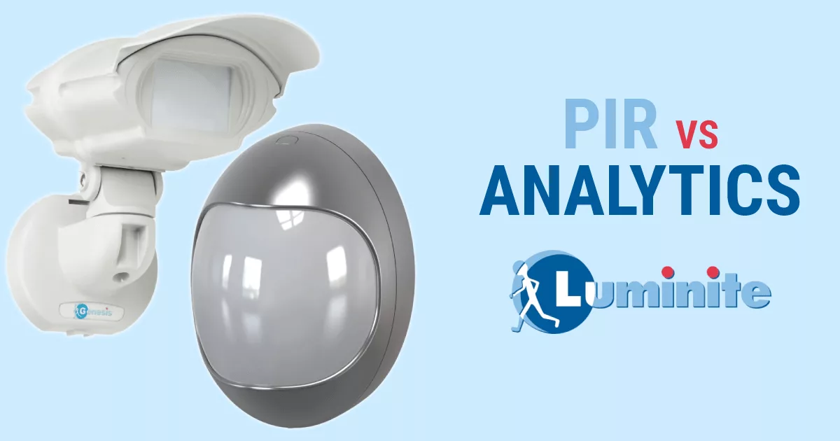 Luminite PIR vs Analytics