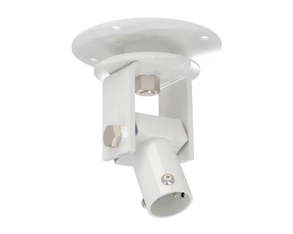 38mm Swivel Ceiling Mount Bracket White (3 Hole)