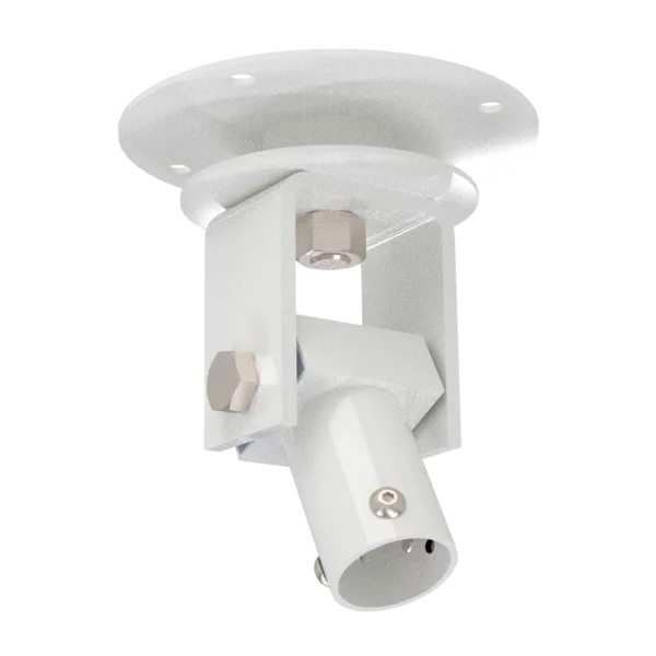 38mm Swivel Ceiling Mount Bracket White (3 Hole)