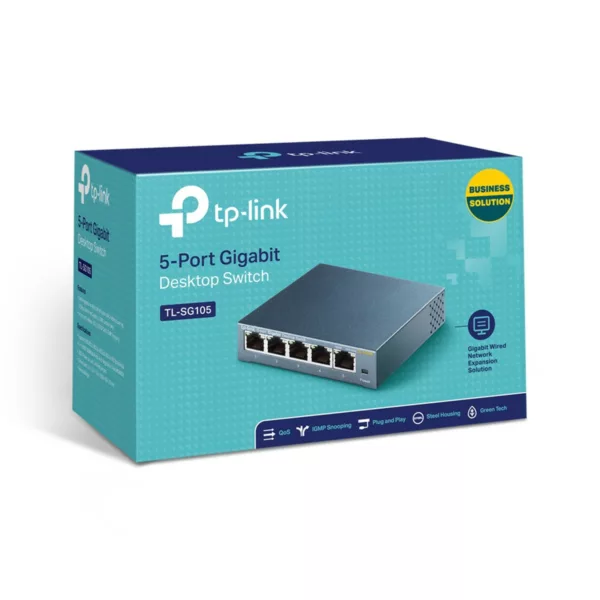 TL-SG105 5 Port Gigabit Desktop Switch - Image 3