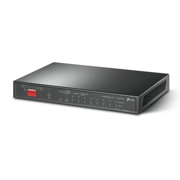 TL-SG1210MP 10-Port Gigabit Desktop Switch with 8-Port PoE+ - Image 2