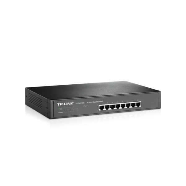 TL-SG1008 8-Port Gigabit Desktop/Rackmount Network Switch - Image 2