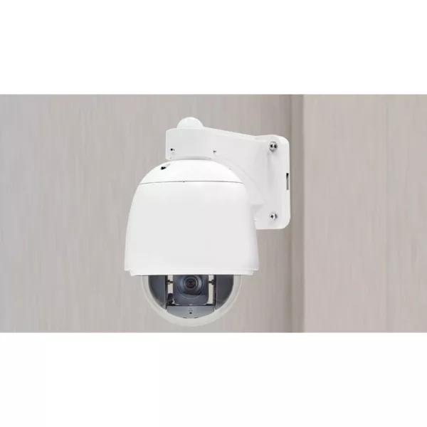 White External Wall Bracket for External Series Speed Domes - Image 2