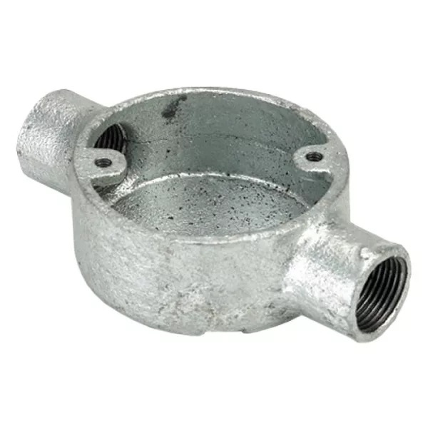 Galv Conduit 20mm Through Box