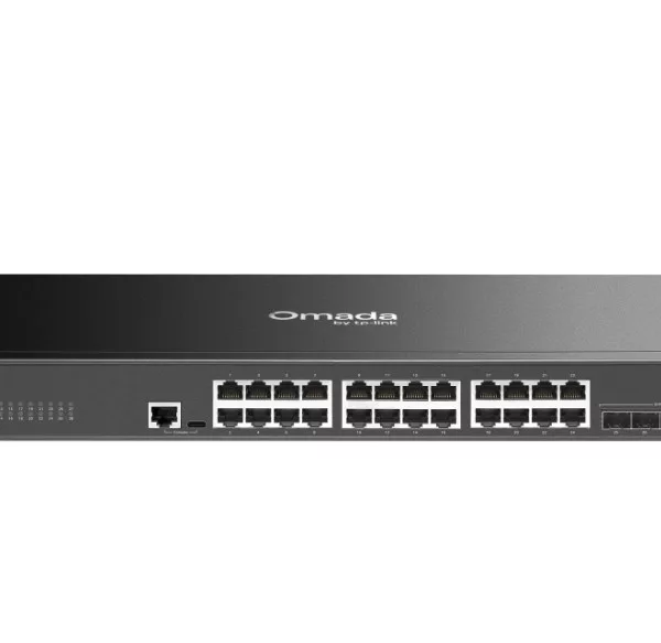 TP-Link SG3428X Omada 24-Port Gigabit L2+ Managed Switch with 4 10GE SFP+ Slots