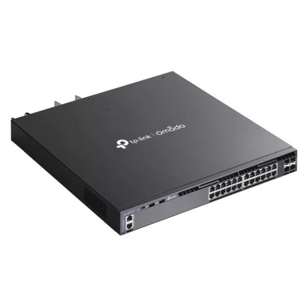 TP-Link SG6428XHP Omada 24-Port Gigabit Stackable L3 Managed PoE+ Switch with 4 10G Slots