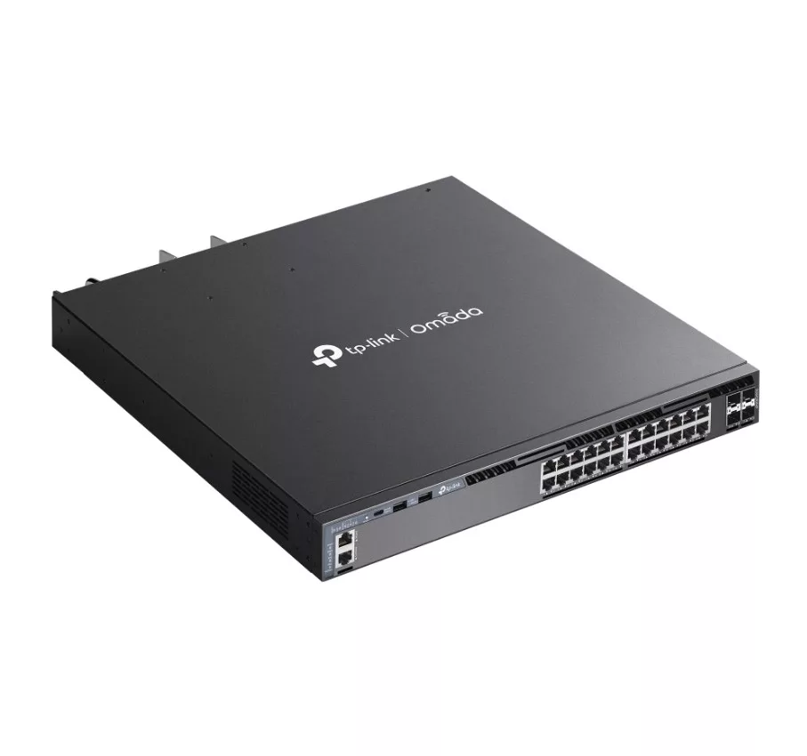 TP-Link SG6428XHP Omada 24-Port Gigabit Stackable L3 Managed PoE+ Switch with 4 10G Slots