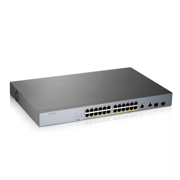Zyxel GS1350-18HP, 18 Port managed CCTV PoE switch, long range, 250W (1 year NCC Pro pack license built in)