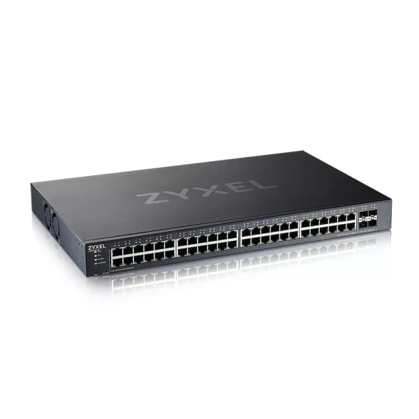 Zyxel XGS1935-52, 52 Port Lite-L3 Smart Managed Switch, 48x Gigabit Copper and 4x 10G SFP+