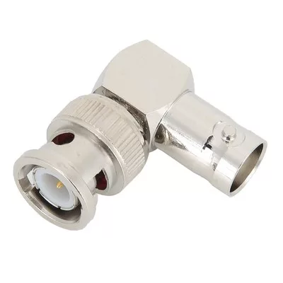 BNC Male-Female Right Angle Adaptor