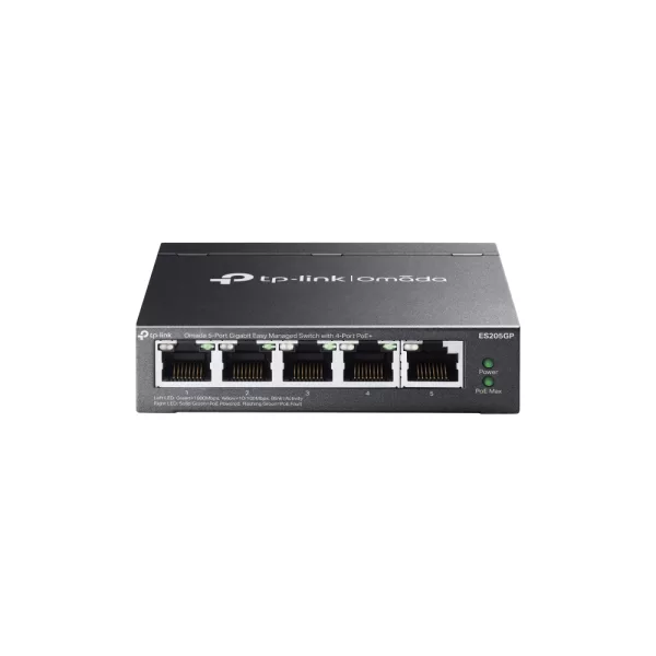ES205GP Omada 5 port Easy Managed Switch with 4 Port PoE+