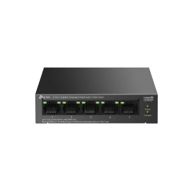 TP-Link LS105GP LiteWave 5-Port Gigabit Desktop Switch with 4-Port PoE+