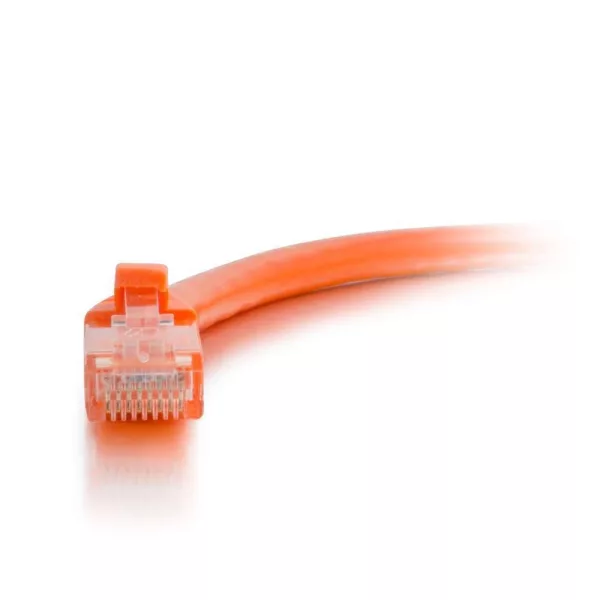 Cat6 U-UTP RJ45 Booted Patch Lead 3m Orange Pk10