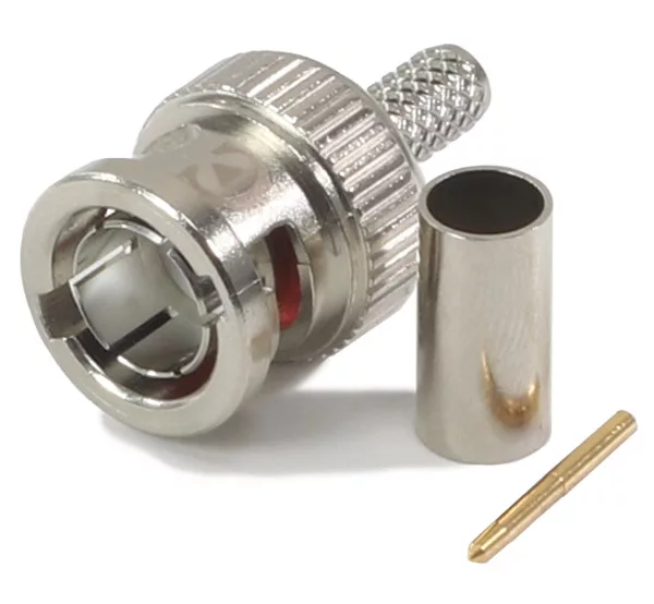 CT100 Male BNC Crimp - Pk50