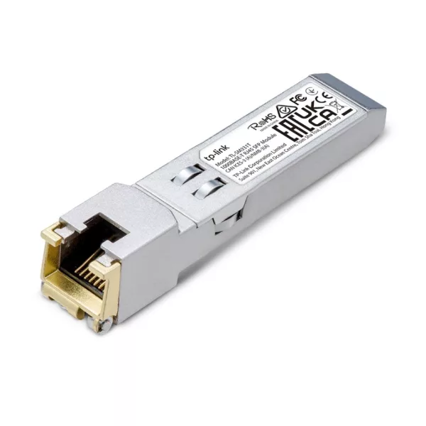 TP-Link TL-SM331T Gigabit 1000BASE-T SFP Transceiver, RJ45 Connector (up to 100m)