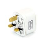 13 amp surge plug/adaptor. White.-0