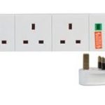 330-0053 Extension Lead 4 gang surge protected