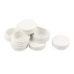 362-0071 50.00MMX25.00MM White PVC BLANK ENDS