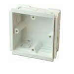 362-0090 SINGLE OUTLET BOX FOR DADO TRUNKING