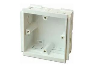362-0090 SINGLE OUTLET BOX FOR DADO TRUNKING