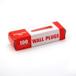 Red rawl plugs - Pack 100-0
