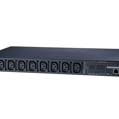 620-0198 15A-10A 8-Outlet 1U Metered & Switched Eco PDU