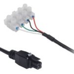 630-0309 4 pin power cable with 4 way screw terminal