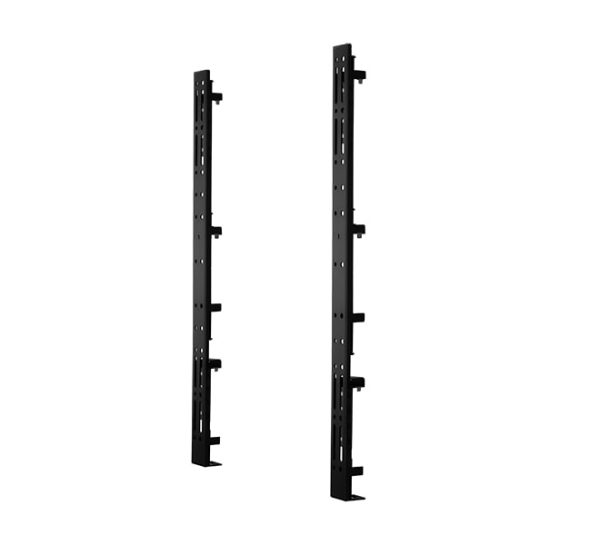707-0862 SYSTEM X - VESA 800 Flat Screen Interface Arms for BT8390 (Pair) Black