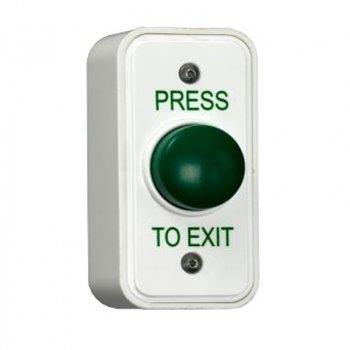 732-0229 Narrow Press to Exit Button
