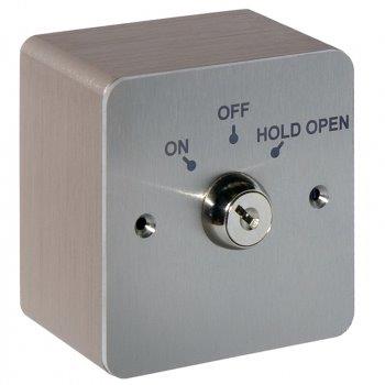 732-0284 Deedlock Flush Stainless Steel Maintained 3 Position Key Switch (C/W 2 Keys)