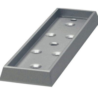 Maglock Slimline Mini Surface Armature Plate Housing-0