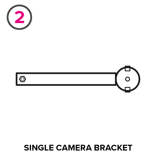 single camera bracket
