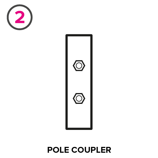 pole coupler
