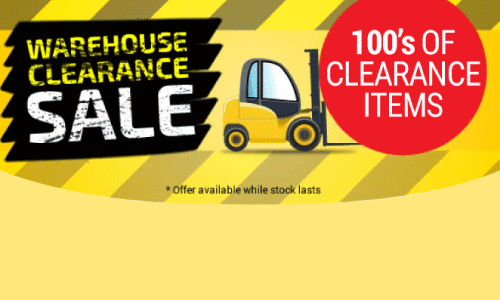 warehouse clearance sale
